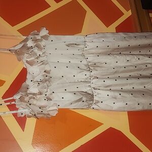 Alira poka dot dress for women.